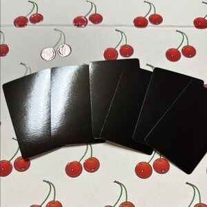 Chanel thick paper card inserts